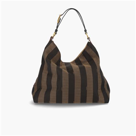 fendi stampa pequin|fendi pequin hobo bag.